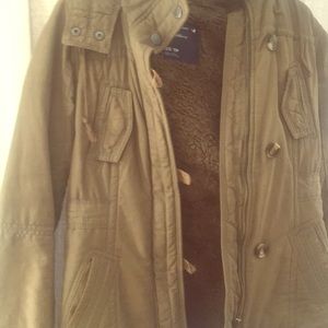 American eagle jacket army green